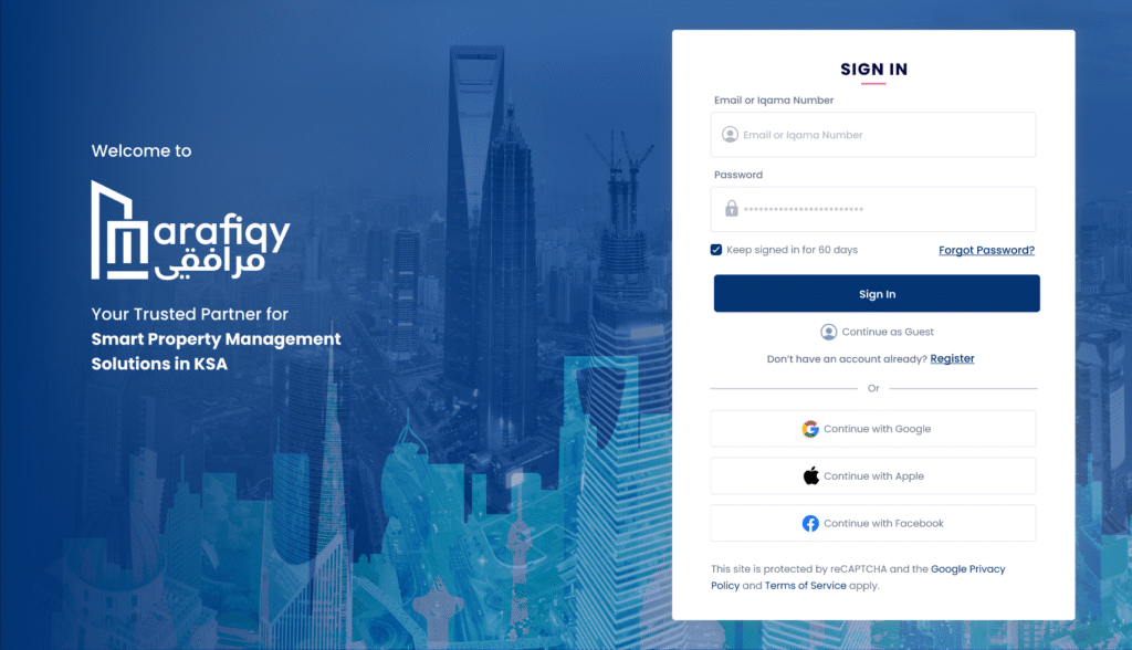 Marafiqy - The Rental Property Management Software in Saudi Arabia